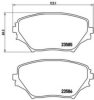 BREMBO P 83 055 Brake Pad Set, disc brake